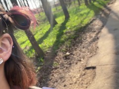 Милый секс на природе с красивой девушкой - Screenshot 1 of 16 - Nature