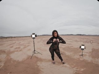 FuckPassVR - Busty Syrian brunette Roxie Sinner fucks your lucky cock until the final pussy creampie