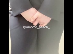 【新入社員OLおもらし】#omorashi #peeaccident #desperation wetting #pee desperation - Screenshot 7 of 16 - Pegging