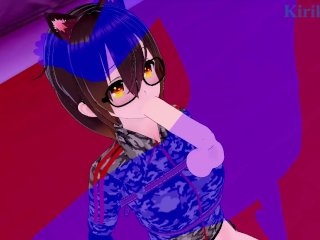 Roboco-san and I have intense sex at a love hotel. - Hololive VTuber Hentai