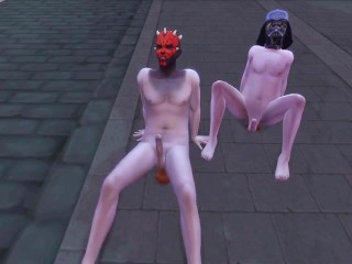 Sims 4 - Star Wars Porno - may the 4th be with you