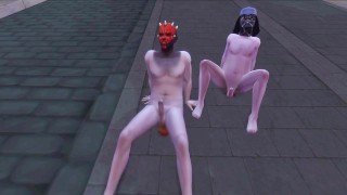 The Sims 4 - Звёздные войны: Порно - Да пребудет с тобой 4-е