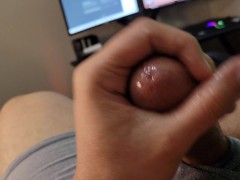 Throbbing cumshot watching tranny on girl play with toys