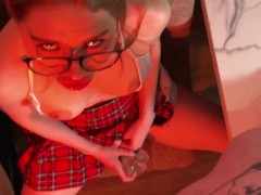 Двойное проникновение и много спермы на лицо  - Screenshot 15 of 16 - Slut