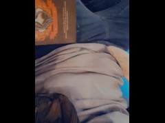 Part 2 solo tattooed trans plays with her girl dick