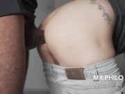 Preview 1 of BBC fuck white ass bareback creampie