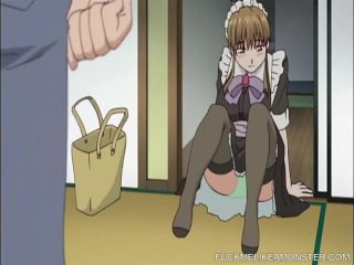 Anime Maid GetsWet Pussy Fantasizing