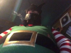 SFW christmas pipe dawg fun