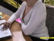 Preview 2 of BORIS SCHWARZ: Blonde sloppy student girl wants teacher to cum in her pussy