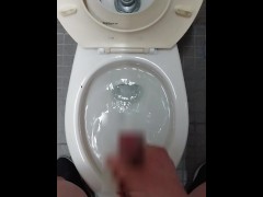 トイレで大量射精 - Screenshot 14 of 16 - トイレ オナニー