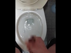 トイレで大量射精 - Screenshot 15 of 16 - Big Cock