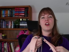 Sex Toy Review - BDSM Organosilicone PU Leather Collar and Leash For Beginners - Pink