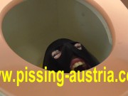 Preview 1 of japanese mistress pee on toilet slave