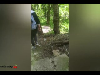 🏳‍🌈MASTURBATE IN THE FOREST TO MY BABY 😜 FUCK WHEN WE GO HOME 💦