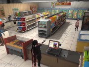 Preview 2 of MILF attempts to steal food for step-sis, both get filled in the back of the store // VRChat ERP