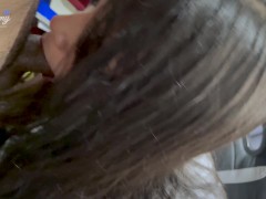 "Pero si me va a ayudar profe?" - Screenshot 9 of 16 - Eating Creampie