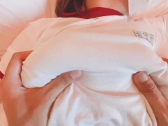 【おっぱいASMR】ノーブラ体操着の上から揉みしだくフワフワ爆乳。 - Screenshot 3 of 16 - 無 修正