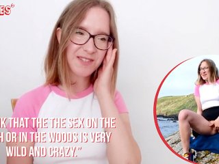outdoor, girl masturbating, natural tits, fingering