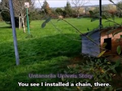 VOST engl - Training en extérieur sous le préau.