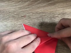HOW TO MAKE FISH WITH PAPER