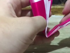HOW TO MAKE SNAKE WITH PAPER