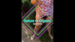 Will Orgasm Happen For Death Pixz Stx MILF GILF Mommy Gets Freaky In Nature And Has A Big FEAR