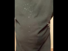 Using my stored cum from the last month to test my wife’s new perfume bottle, smells like jizz!!
