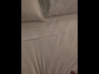 Ik Ben Aan Het Masturberen in Een Zoete Hotelkamer