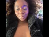 Pretty & sexy darkskin ebony Jamaican baddie alliyah Alecia (American Newbie pornstar)
