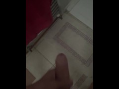 Wanking my cock