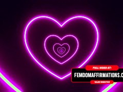 Sexless & Unfuckable Affirmations for Pussy Free Rejects