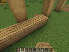 How to build a simple Barn in Minecraft