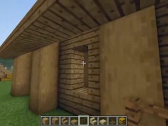 How to build a simple Barn in Minecraft