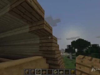 How to Build aSimple Barn_in Minecraft