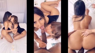 ROUGH POV 3SOME - LELA STAR, REDHEAD AND BBC