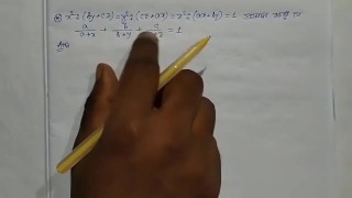 Solve this math and find the value (quadratic equation) episode no 10