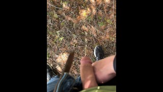 Cruising and pissing in the forest
