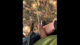 Cruising and pissing in the forest