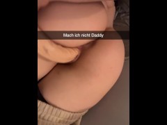 Cheating girlfriend wants to fuck classmate on Snapchat German - Screenshot 14 of 16 - Loud Moaning