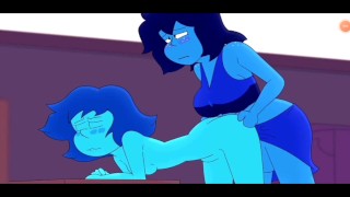 La milf azul'S follada, escena de Sexo hentai de dibujos animados