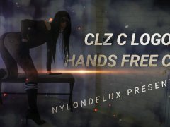 nyondelux calzedonia C logo pantyhose nipple play handsfree cum