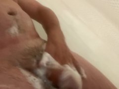 Shower time! Soapy Cock!