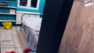 Secret remote control of my stepsister's orgasm -Honeyplaybox