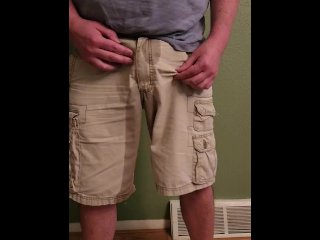 pissing pants, amateur, vertical video, wetting
