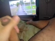 Preview 3 of "I Love that Ass", Guy Talks Dirty While Watching Porn until Cumming