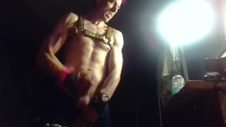 bustin a quick nut in creepy tweaker garage