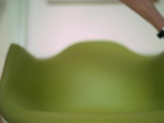 Edging hard and slowmo double cum squirting
