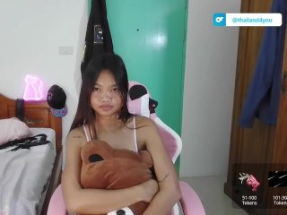 18 year cute girl, small tits, thailand sex, webcam