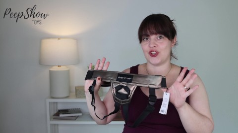Sex Toy Review - Strap-On-Me Curious Harness - Cushioned and Comfortable Strapon!