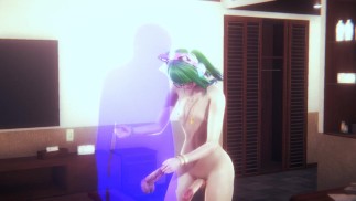 Yaoi Femboy - Green hair handjob